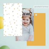 "woodland party animals" - Children's Birthday Party Favor Tags in Icing by Cass Loh - Back of Card Options
