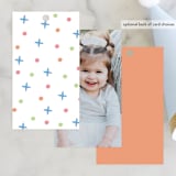 "Fruit Salad" - Children's Birthday Party Favor Tags in Fruit Punch by peetie design - Back of Card Options