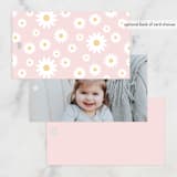 "lei" - Children's Birthday Party Favor Tags in Petal by chocomocacino - Back of Card Options