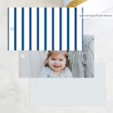 "One is So Fun" - Children's Birthday Party Favor Tags in Dino by Ashlee Townsend - Back of Card Options