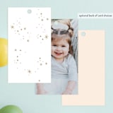 "princess fairytale castle" - Children's Birthday Party Favor Tags in Carnation by Phrosné Barwood - Back of Card Options