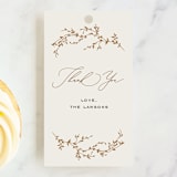 "dashing baptism" - Children's Birthday Party Favor Tags in Buttercup by Benita Crandall - Front