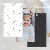 "Disney's Beauty And The Beast Be Our Guest" - Children's Birthday Party Favor Tags in Midnight by Erica Krystek - Back of Card Options