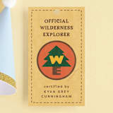 "Disney and Pixar's Up Wilderness Adventure" - Children's Birthday Party Favor Tags in Paradise by Kamala Nahas - Front