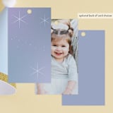 "Disney's Elsa the Snow Queen" - Children's Birthday Party Favor Tags in Frost by Lori Wemple - Back of Card Options