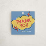 "Pop Art" - Children's Birthday Party Favor Tags in Comic Pop by Vera Lim - Front