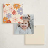 "Sweet Rollin'" - Children's Birthday Party Favor Tags in Blush by Kiersten Garner - Back of Card Options