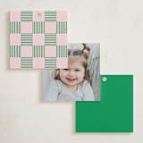 "Hit the Court" - Children's Birthday Party Favor Tags in Petal by Kiersten Garner - Back of Card Options