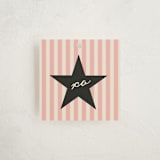 "pajama party" - Children's Birthday Party Favor Tags in Bubblegum by Kamala Nahas - Front