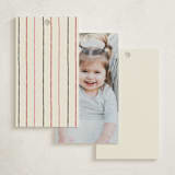 "Sweets & Treats" - Children's Birthday Party Favor Tags in Licorice by Sarah Rosenthal - Back of Card Options
