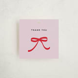 "birthday hat" - Children's Birthday Party Favor Tags in Ruby by Jennifer Lew - Front