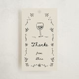 "QuinceañeraParty" - Children's Birthday Party Favor Tags in Sand by samovilka - Front