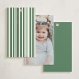 "Tropical Party" - Children's Birthday Party Favor Tags in Champagne by Sherley Ferreira - Back of Card Options