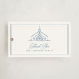 "The Chapel" - Children's Birthday Party Favor Tags in Provincial by Melinda Denison - Front