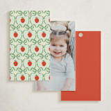 "So Berry Sweet" - Children's Birthday Party Favor Tags in Strawberry by Itsy Belle Studio - Back of Card Options