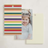 "tiny bold sprinkles" - Children's Birthday Party Favor Tags in Cream by Ellen Schlegelmilch - Back of Card Options