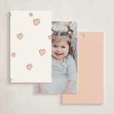 "bananella" - Children's Birthday Party Favor Tags in Sugar by chocomocacino - Back of Card Options