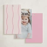 "vintage wedding cake" - Children's Birthday Party Favor Tags in Blush by Cass Loh - Back of Card Options