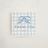 "Vintage goose" - Children's Birthday Party Favor Tags in Sky by Creo Study - Front