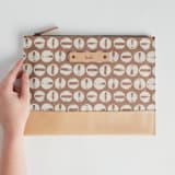 "Penny Thoughts" - Casual Clutch in Penny by Carrie ONeal - Scale