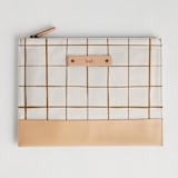 "Montauk" - Casual Clutch in Cocoa by Carolyn Nicks - Casual Clutch