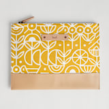 "Deconstruct" - Casual Clutch in Mustard by Michelle Taylor - Casual Clutch