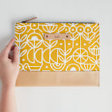 "Deconstruct" - Casual Clutch in Mustard by Michelle Taylor - Scale