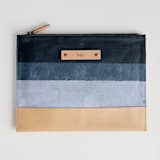 "skybound" - Casual Clutch in Lake by Sara Hicks Malone - Casual Clutch