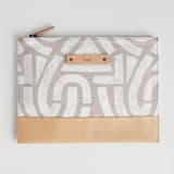 "Antique" - Casual Clutch in Sand by Iveta Angelova - Casual Clutch