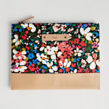 "garden club" - Casual Clutch in Roses by Angela Marzuki - Casual Clutch
