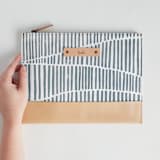 "Wavy" - Casual Clutch in Storm by Michelle Taylor - Scale