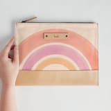 "Magical" - Casual Clutch in Taffy by Tennie and Co. - Scale