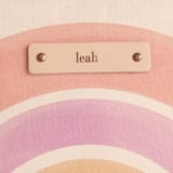 "Magical" - Casual Clutch in Taffy by Tennie and Co. - Tag Detail