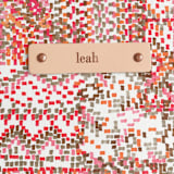 "Teppich" - Casual Clutch in Petal by Miranda Mol - Tag Detail