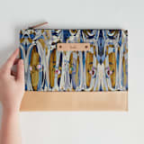 "Ogees" - Casual Clutch in Shadow by Bethania Lima - Scale