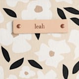 "Primavera" - Casual Clutch in Daisy by Iveta Angelova - Tag Detail