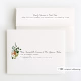 "She's A Wild One" - Children's Birthday Party Thank You Cards in Blush by Susan Moyal - FREE Recipient Addressing