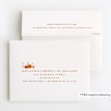 "Pumpkin Patch" - Children's Birthday Party Thank You Cards in Pumpkin by Corie Page - FREE Recipient Addressing