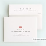 "Macaron Parlor" - Children's Birthday Party Thank You Cards in Mist by Jennifer Lew - FREE Recipient Addressing