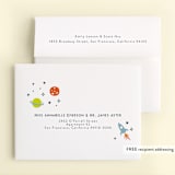 "Two the moon" - Children's Birthday Party Thank You Cards in Midnight by Annie Holmquist - FREE Recipient Addressing