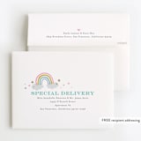 "magical unicorns" - Children's Birthday Party Thank You Cards in Cotton Candy by Karidy Walker - FREE Recipient Addressing