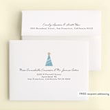 "Brushed Cake" - Children's Birthday Party Thank You Cards in Sky by Oma N. Ramkhelawan - FREE Recipient Addressing