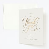 "birthday swirls" - Children's Birthday Party Thank You Cards in Pudding by Anastasia Makarova - Front