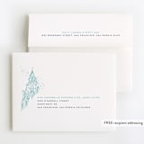 "Magical Winter" - Children's Birthday Party Thank You Cards in Alexandrite by Tamara Hilje - FREE Recipient Addressing
