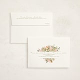 "Tulip Topper" - Children's Birthday Party Thank You Cards in Peaches by Grace Kreinbrink - FREE Recipient Addressing