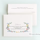 "Disney Princess Garden Party" - Children's Birthday Party Thank You Cards in Buttercream by Cass Loh - FREE Recipient Addressing