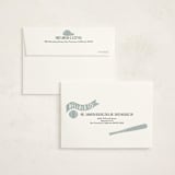 "Baseball Birthday" - Children's Birthday Party Thank You Cards in Sky by Rebekah Canavan - FREE Recipient Addressing