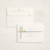 "Vintage goose" - Children's Birthday Party Thank You Cards in Sky by Creo Study - FREE Recipient Addressing