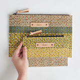 "Basic" - Catch All Pouch Set in Desert by Bethania Lima - Scale