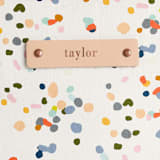 "Pretty Pepper" - Catch All Pouch Set in Confetti by Stephanie C Martinez - Tag Detail